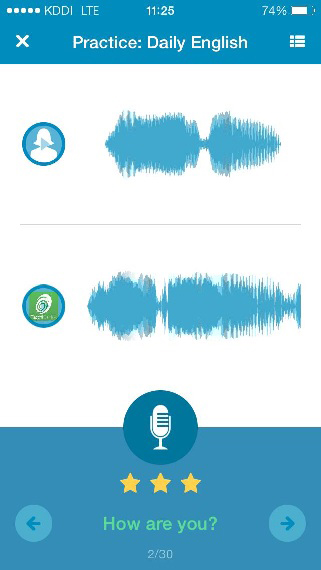 株式会社アドバンスト メディア スピードラーニング 販売元エスプリラインが アドバンスト メディアの音声認識技術amivoiceを採用したiphone版英語スピーキングアプリを開発 ゲーム感覚で役立つ英語表現をどんどん口から出せるようになる